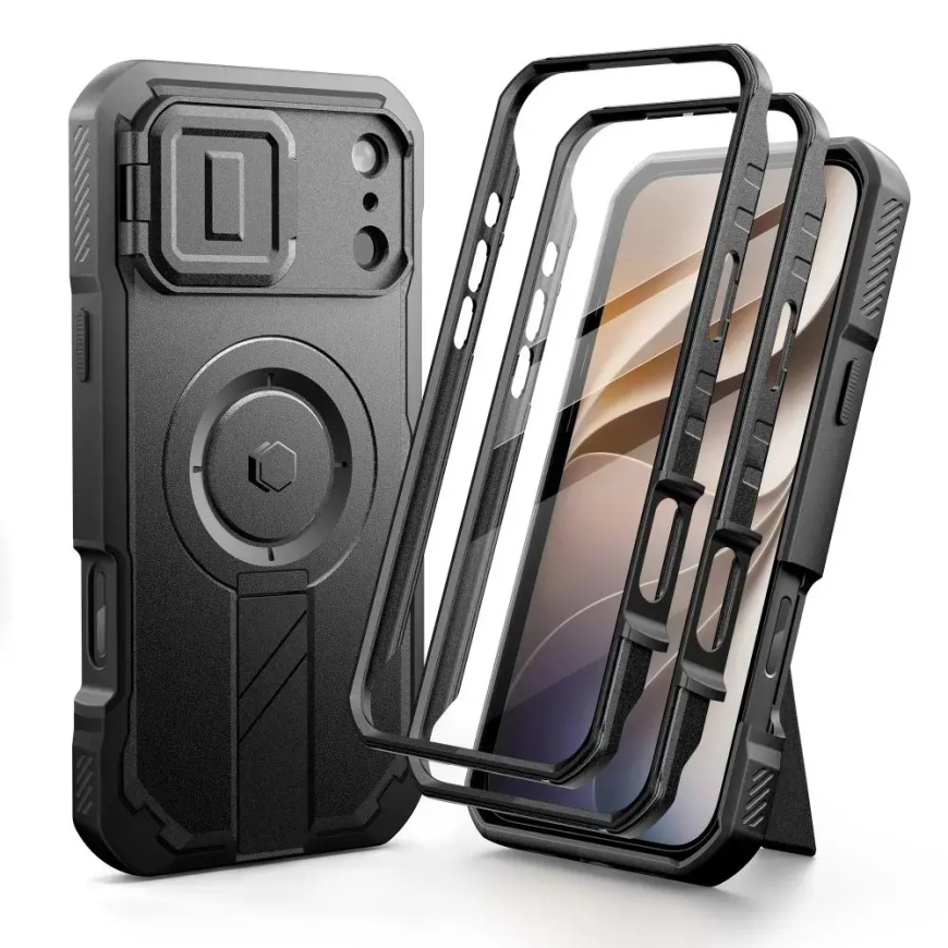 Tech-Protect Kevlar case with MagSafe support for iPhone 18 Pro | iPhone 17 Pro black – 2