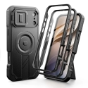 Tech-Protect Kevlar maciņš ar MagSafe atbalstu telefonam iPhone 18 Pro | iPhone 17 Pro melns Tech-Protect Kevlar maciņš ar MagSafe atbalstu telefonam iPhone 18 Pro | iPhone 17 Pro melns
