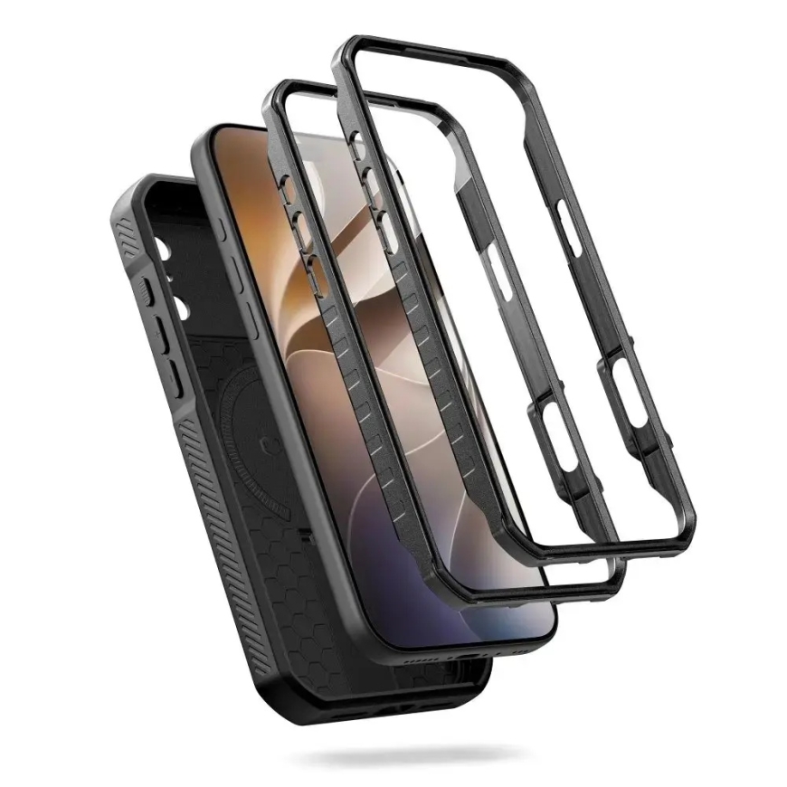 Tech-Protect Kevlar чехол для iPhone 18 Pro | iPhone 17 Pro чёрный – 3