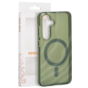 Tecto Shield Desert Mag case for Samsung Galaxy S25 dark olive Tecto Shield Desert Mag case for Samsung Galaxy S25 dark olive
