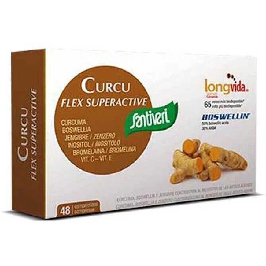 Santiveri Curcu Flex Superactive 48 tabletti