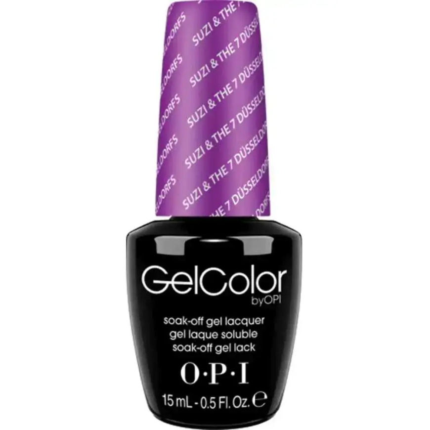 Opi, Gelio spalva, Viršutinis sluoksnis, Pusiau ilgalaikis nagų lakas, Suzi & The 7 Dusseldorfs, 15 ml *Tester