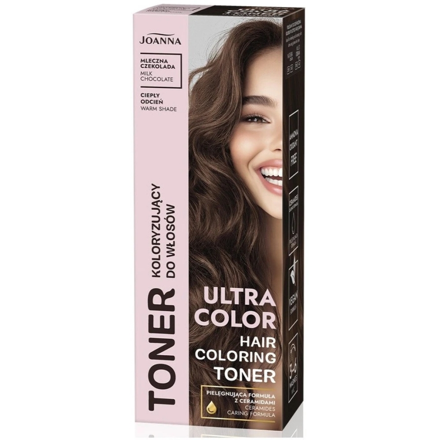 Тоник для волос Joanna Ultra Color Полный Шоколад 100г – 3