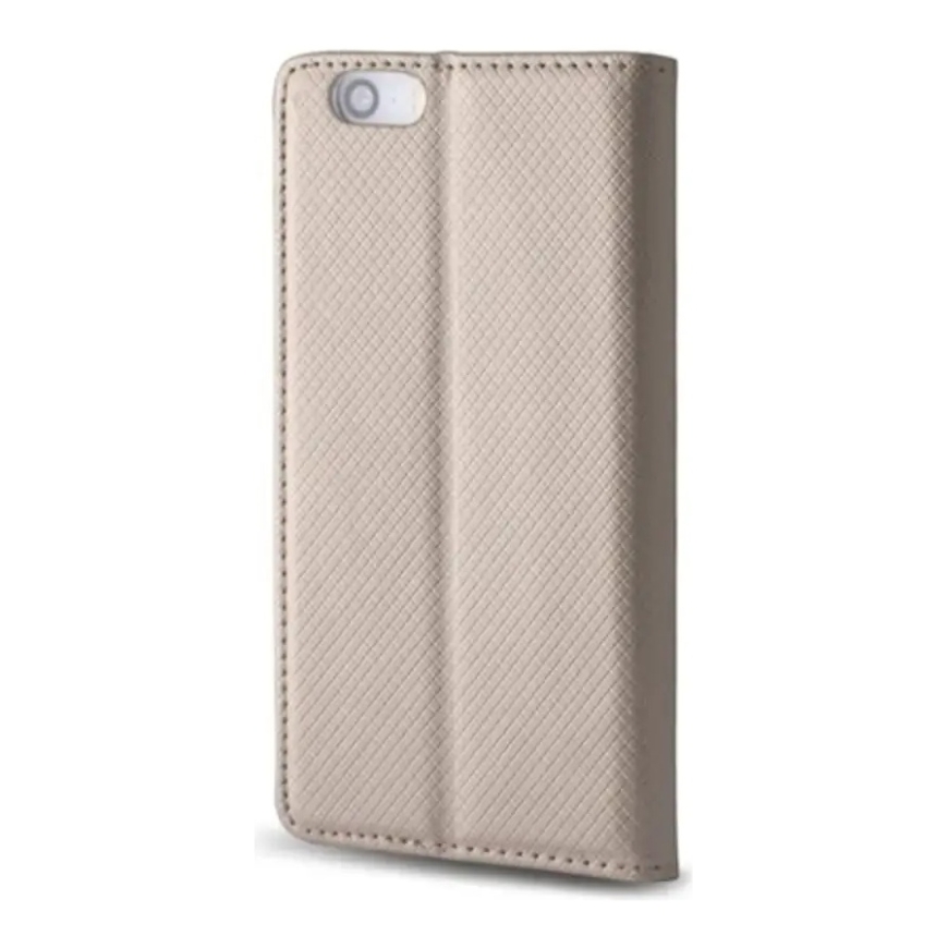 Smart Magnet knyginio tipo telefono dėklas iPhone 17 Pro Max auksinis – 2