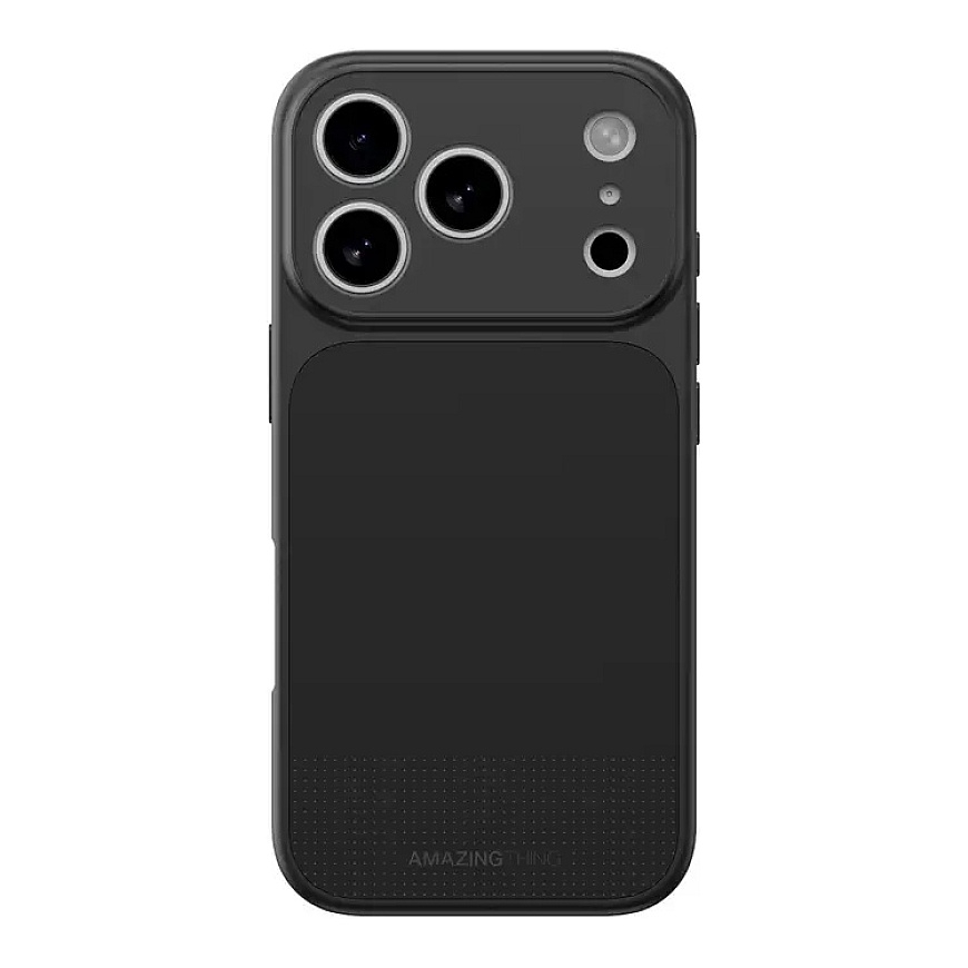 AmazingThing Minimal Mag Full Cover case with MagSafe support for iPhone 17 Pro Max black