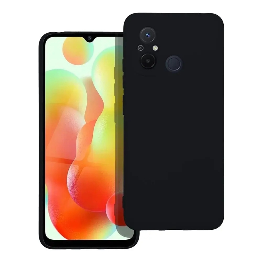 SILIKONA vāciņš XIAOMI Redmi 12C melns