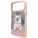 NIMMY Gentle Pets Series koera kest, ühilduv MagSafe'iga, mõeldud IPHONE 18 Pro Max/17 Pro Max roosa NIMMY Gentle Pets Series koera kest, ühilduv MagSafe'iga, mõeldud IPHONE 18 Pro Max/17 Pro Max roosa