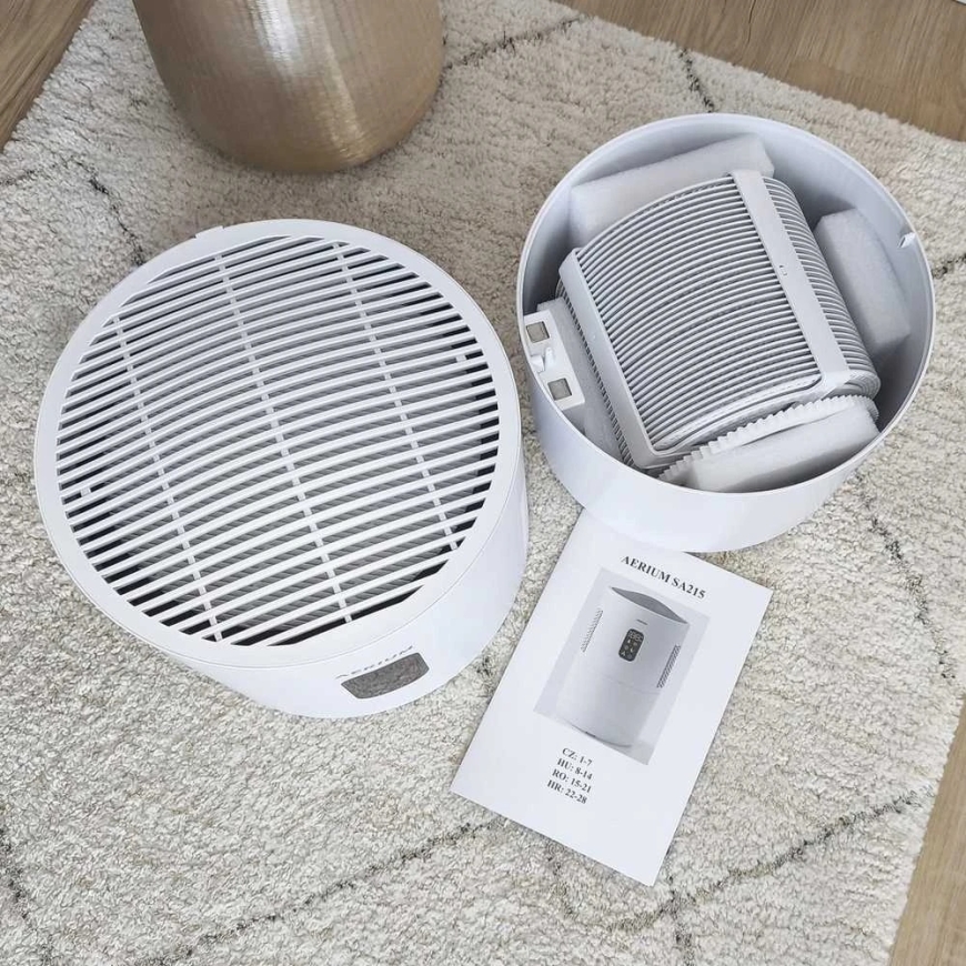 Neapstrādāts AERIUM SA215 zelta attīrītājs/ionizators – 4