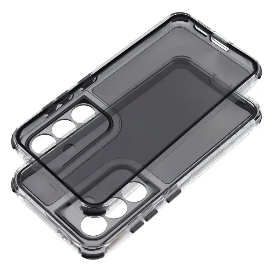 MATRIX CLEAR -puhelinpidike Samsung Galaxy S26:lle (S942) musta – 2