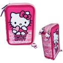 Manenti Hello Kitty kolmekordne pliiatsikohver Manenti Hello Kitty kolmekordne pliiatsikohver