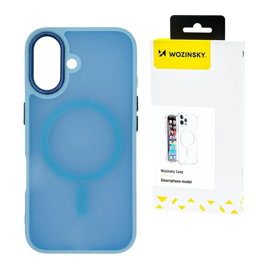 Wozinsky Fashion -puhelinlenkki MagSafe-tuella Samsung Galaxy S25 Ultra (S938) sininen