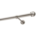 Decastyl Vienas karnizas FI 19 MM nerūdijančio plieno efektas 320 CM lazdelė MAX KOWALSKI Decastyl Vienas karnizas FI 19 MM nerūdijančio plieno efektas 320 CM lazdelė MAX KOWALSKI