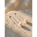 Brilio Silver Thread Earrings with Real Pearl EA1289W Brilio Silver Thread Earrings with Real Pearl EA1289W