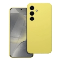 Silicone 2mm phone case for Samsung Galaxy S25 Ultra (S938) yellow