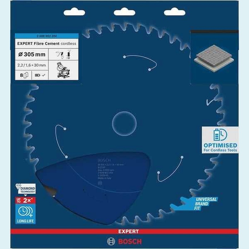 Bosch Expert fibercementui 305x30x2.2/1.6x8T