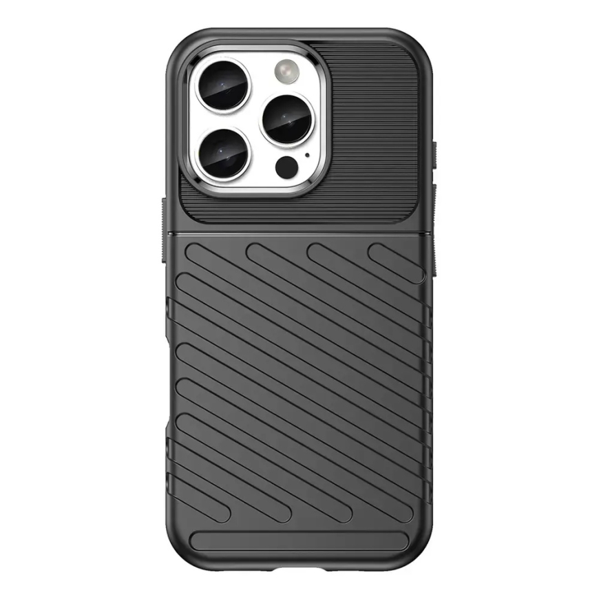 Thunder-puhelimen kotelo iPhone 16 Pro musta – 2