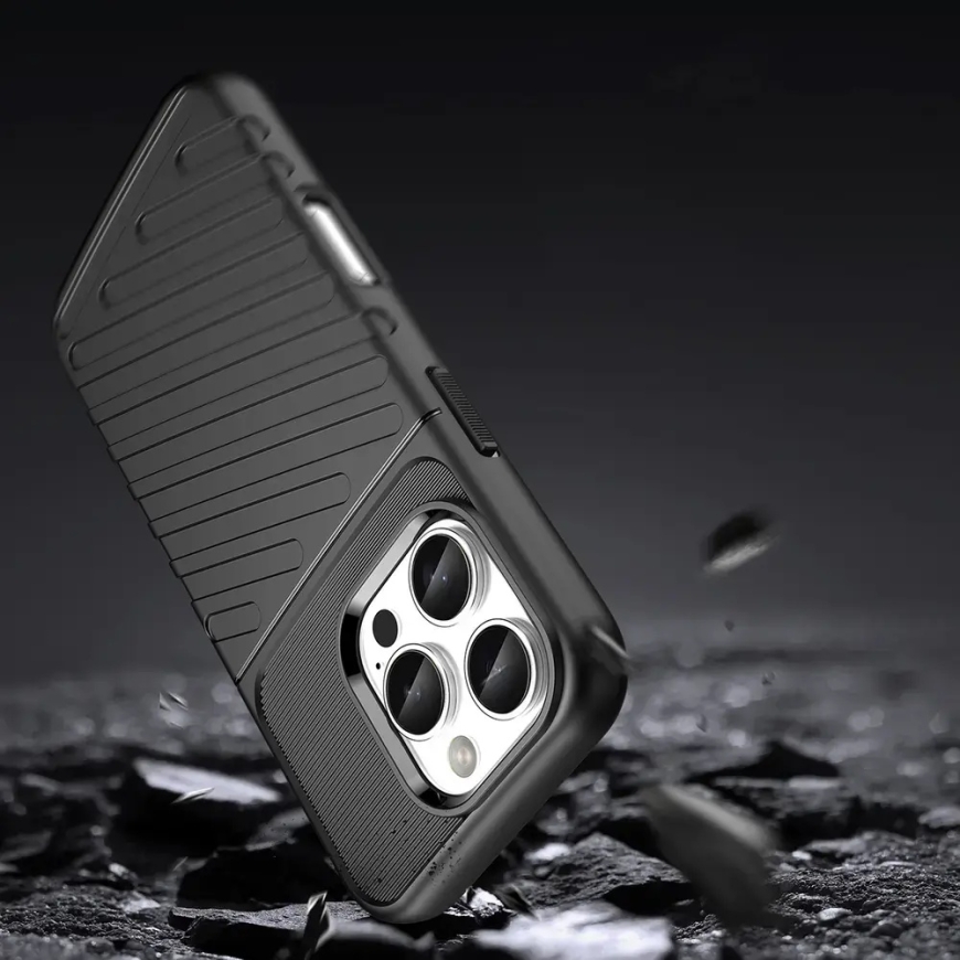 Thunder maciņš telefonam iPhone 16 Pro melns – 3