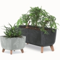 Prosperplast Gracia Square Planter DGQL300E-S433, Color Anthracite, Prosperplast, Dimensions 29x29x22 cm Prosperplast Gracia Square Planter DGQL300E-S433, Color Anthracite, Prosperplast, Dimensions 29x29x22 cm