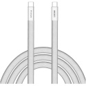 Verbatim Sync & Charge SoftTouch USB-C kuni USB-C kaabel 100W PD3.0 120cm valge 30277 Verbatim Sync & Charge SoftTouch USB-C kuni USB-C kaabel 100W PD3.0 120cm valge 30277