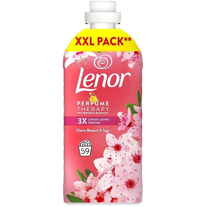 LENOR Kirsipuu ja Salvei kangapehmendi, 59 pesu, 1239ml – 2
