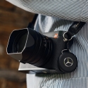 Chipolo LOOP Mercedes – rechargeable "Bluetooth" tracker with a silicone loop, designed for iOS and Android, black