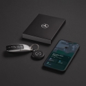 Chipolo LOOP Mercedes – įkraunamas "Bluetooth" sekiklis su silikonine kilpele, skirtas iOS ir Android, juodas Chipolo LOOP Mercedes – įkraunamas "Bluetooth" sekiklis su silikonine kilpele, skirtas iOS ir Android, juodas