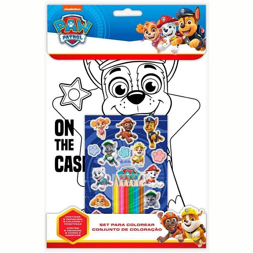 Раскраска Paw Patrol для детей + аксессуары – 2