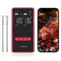 Кухонный термометр Meatmeet X Pro, смарт-приложение, WiFi, два датчика, гриль, духовка, коптильня Кухонный термометр Meatmeet X Pro, смарт-приложение, WiFi, два датчика, гриль, духовка, коптильня