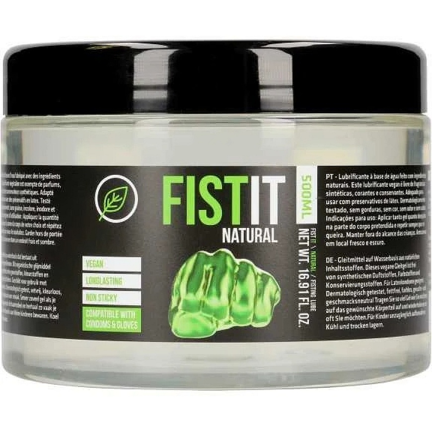 Shots Fist It Fisting mitrinošs gels dabīgs vegāns 500 ml