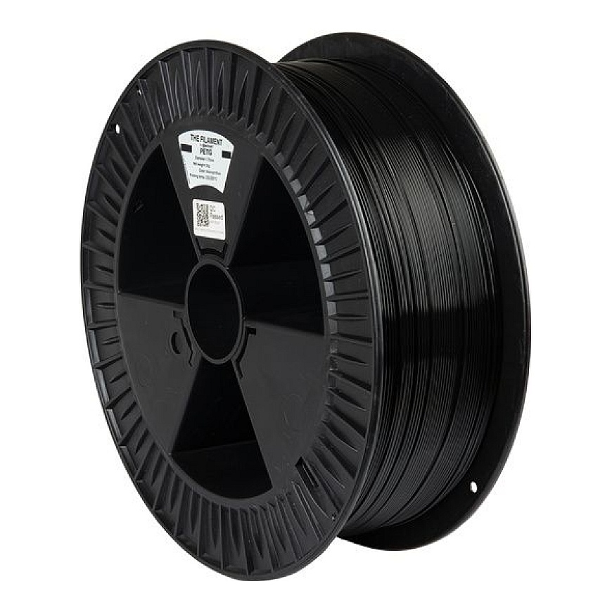 Filamenti PET-G vidusmelns 3kg Filamenti Spectrum PETG-mBLACK-3-TF (5907138400922)