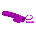 PRETTY LOVE – vibrating penis sleeve with ball strap PRETTY LOVE – vibrating penis sleeve with ball strap