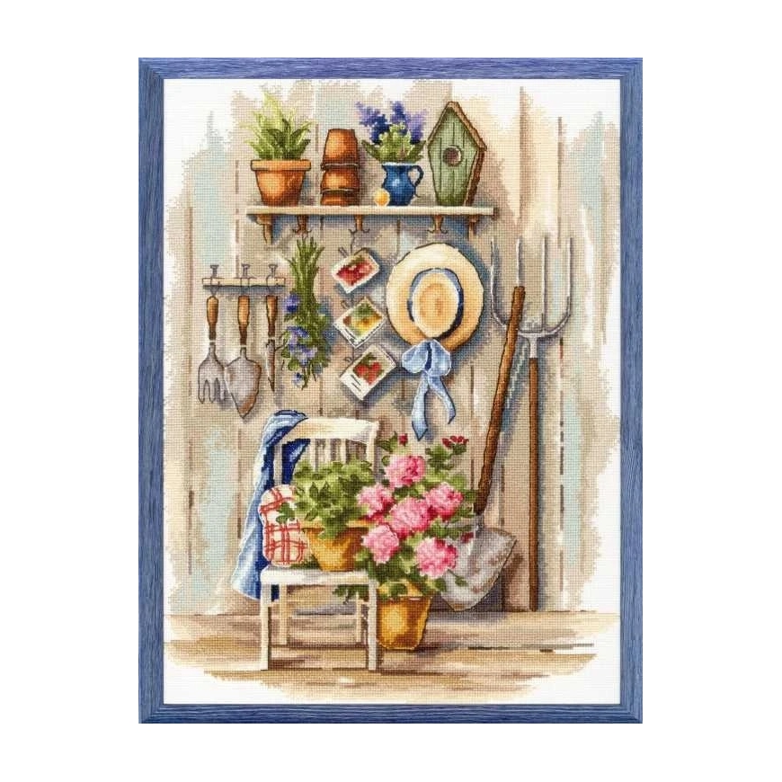 Beldizart Kirjontasarja "Kylän Nurkka" 25x34 cm S/MD021 – 2