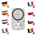 Mekaaninen ajastin Pistoke TS-MD31 SCHUKO, EMOS Mekaaninen ajastin Pistoke TS-MD31 SCHUKO, EMOS