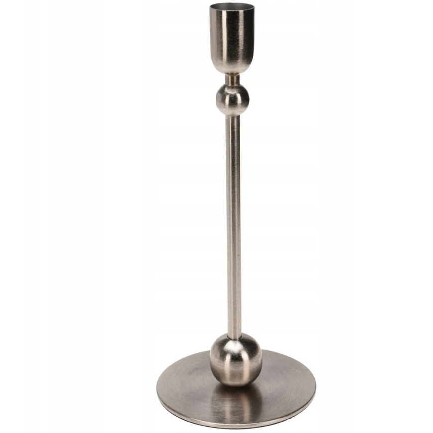 Home Styling Collection Decorative Candle Holder, Metal, 23 cm – 3