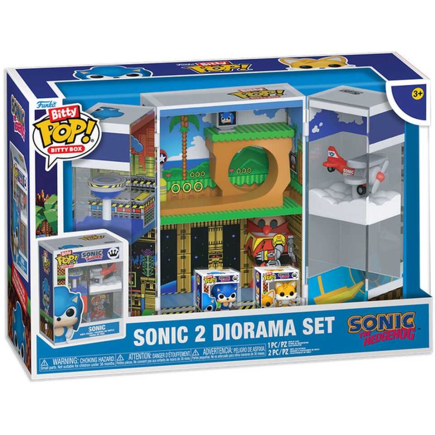 Funko Bitty POP Boxes figuur Sonic The Hedgehog Sonic 2 dioraamikomplekt