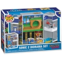Funko Bitty POP Boxes figūra Sonic The Hedgehog Sonic 2 diorāmas komplekts
