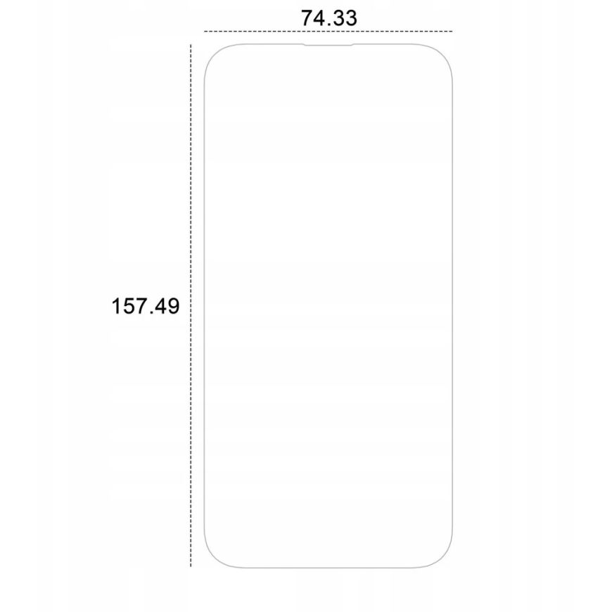 Etteri hybrid glass for iPhone 16 Plus 6.7" – 4