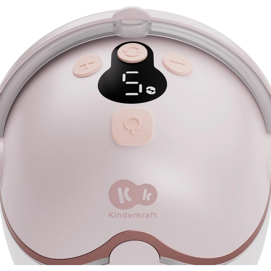 KINDERKRAFT viengubas nešiojamas elektrinis pientraukis MAMAFLOW, pink, KEMAFL00PNK0000 – 5