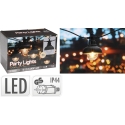 Mondex Садовая гирлянда, 10 LED ламп с черной лампочкой, 7,5 см, праздничные огни Mondex Садовая гирлянда, 10 LED ламп с черной лампочкой, 7,5 см, праздничные огни