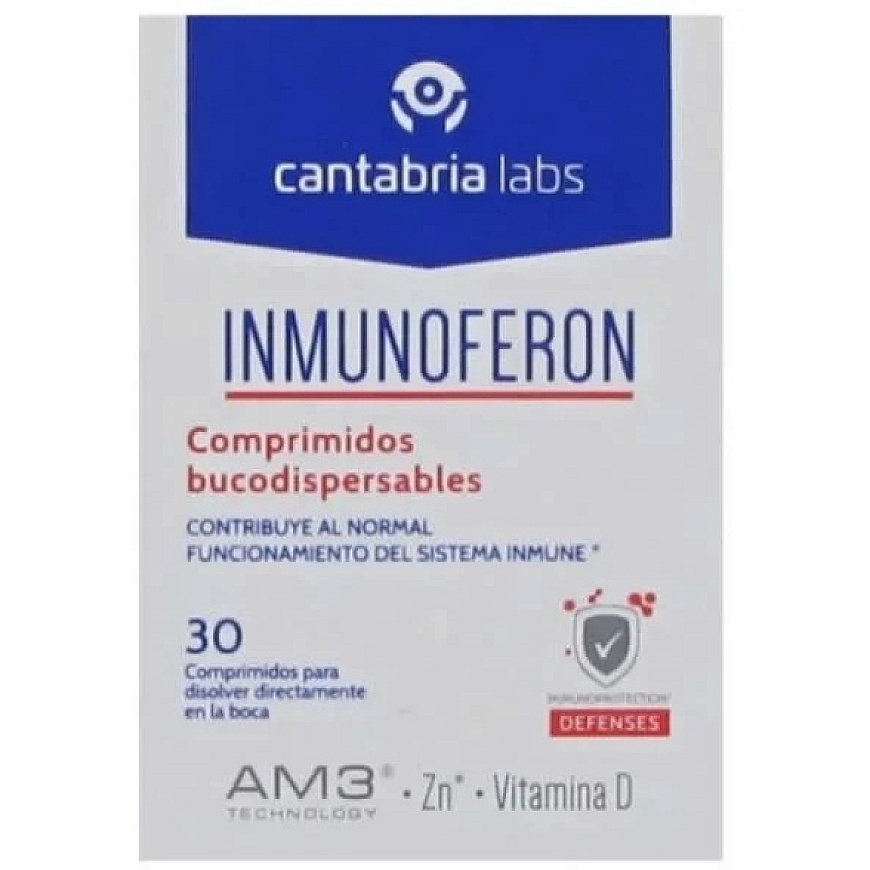 Cantabria Labs INMUNOFERON 60MG orodispersējamas tabletes 30 gab.