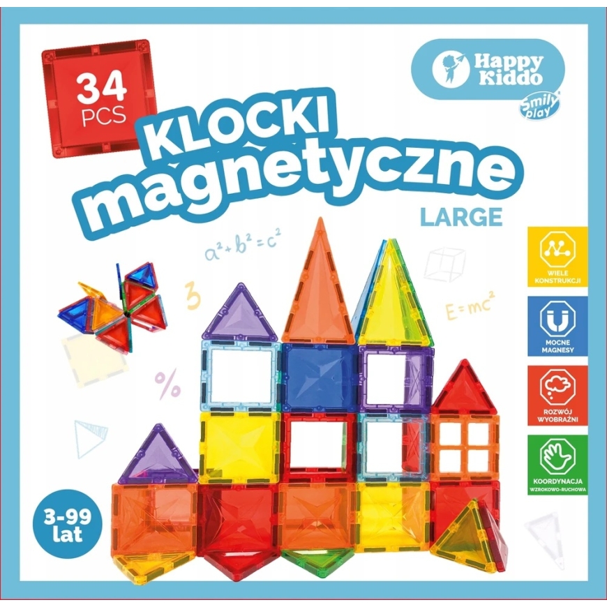 Smily Play Anek ***** Магнитные блоки 34 шт. SmilyPlay SP85381 53815 – 2