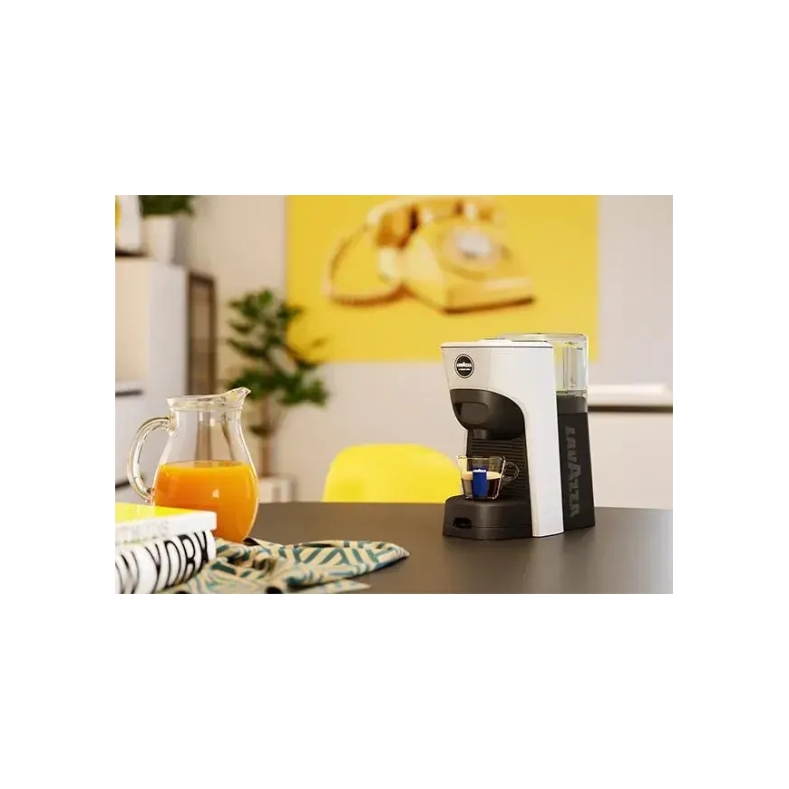 Lavazza kapsulu mašīna LM 840 Tiny Eco / 18000533 Melna, balta – 4