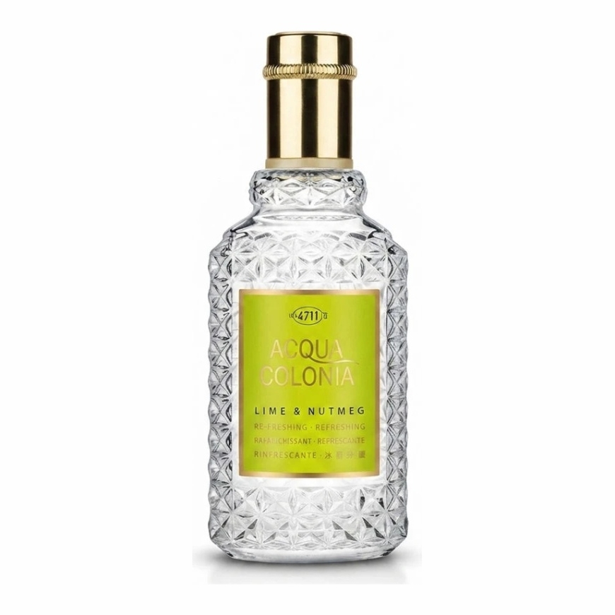 4711 Acqua Colonia Lime y Nutmeg Edc Splash y Purškiklis, 50 ml