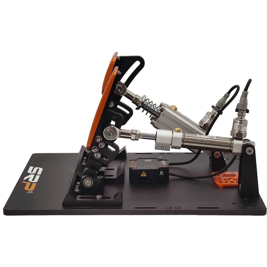 SRP GT-R 2P Sim Racing Pedal Set, pneimatiskie, 16-bitu, 15-45 mm - melns – 4