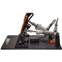 SRP GT-R 2P Sim Racing Pedal Set, pneumatic, 16-bit, 15-45 mm - juodas SRP GT-R 2P Sim Racing Pedal Set, pneumatic, 16-bit, 15-45 mm - juodas