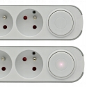Plastrol 5-pistokkeen schuko-pidennysjohto kytkimellä ja usb-a- sekä usb-c-liitännöillä Plastrol 5-pistokkeen schuko-pidennysjohto kytkimellä ja usb-a- sekä usb-c-liitännöillä