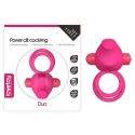 «Lovetoy» двойное вибрирующее кольцо для пениса, розовое «Lovetoy» двойное вибрирующее кольцо для пениса, розовое