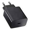 Blue Star TFB-TC-20WPD tīkla lādētājs | 20W | PD, QC | USB-C | ar USB-C uz USB-C vadu komplektā | melns Blue Star TFB-TC-20WPD tīkla lādētājs | 20W | PD, QC | USB-C | ar USB-C uz USB-C vadu komplektā | melns