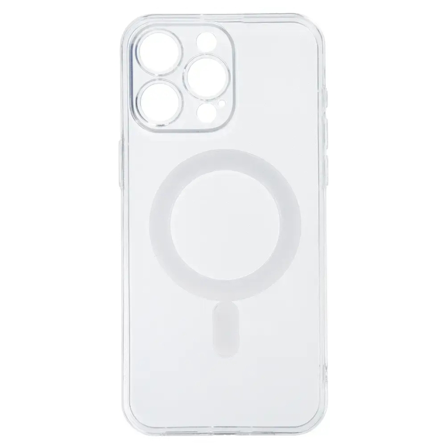 TEL PROTECT MagSilicone telefono dėklas su MagSafe palaikymu iPhone 15 Pro Max skaidrus – 2