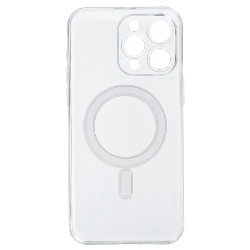 TEL PROTECT MagSilicone telefono dėklas su MagSafe palaikymu iPhone 15 Pro Max skaidrus – 3